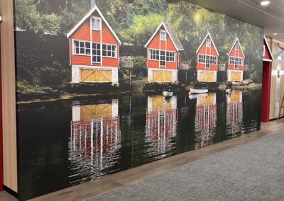 Cabane scandinave par Nova-Craft - créateur d’espaces éphémères pour vos événements à Genève, Lausanne, Montreux et plus encore.