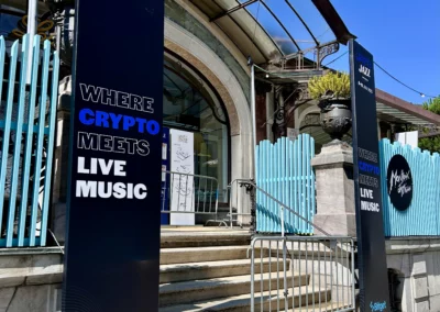 Création d’une zone VIP pour la Soirée Crypto du MJF